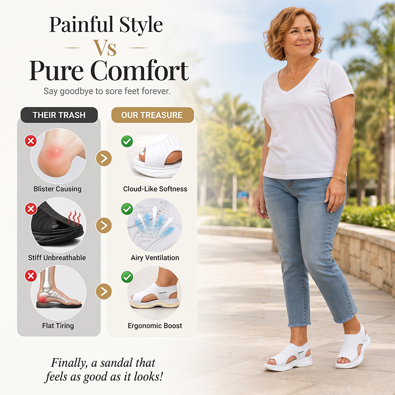 ✨Women's Casual Knit Platform Sandals – Lightweight Comfort Meets Everyday Summer Style ☀️