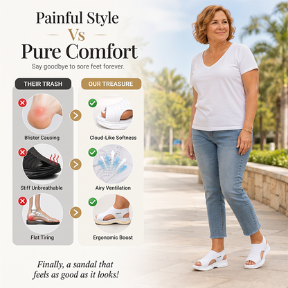 ✨Women's Casual Knit Platform Sandals – Lightweight Comfort Meets Everyday Summer Style ☀️