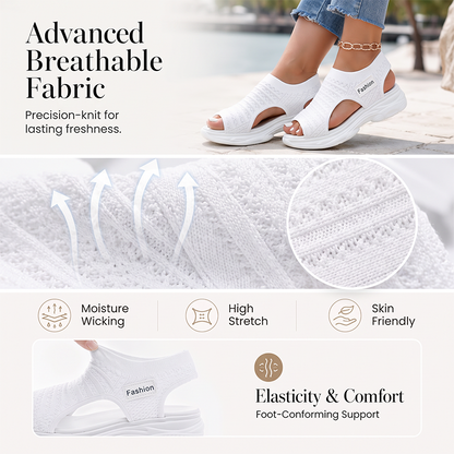 ✨Women's Casual Knit Platform Sandals – Lightweight Comfort Meets Everyday Summer Style ☀️