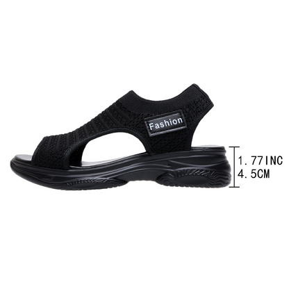 ✨Women's Casual Knit Platform Sandals – Lightweight Comfort Meets Everyday Summer Style ☀️
