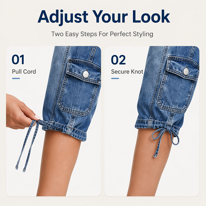 👖 ZEITLICH BEGRENZT 50% RABATT! Damen Vintage Casual Mules Jeanshose, Slim Fit Stylische Alltagshose