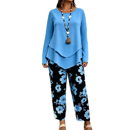 🔥 50% Off! 🌸 Women's Casual Two-piece Set (top and pants) ✨