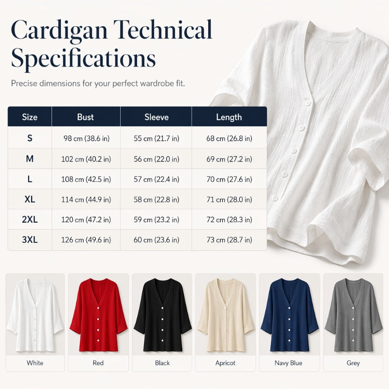 ⌛Limited-Time Offer-Women’s V-Neck Button Up Cardigan Casual Shirt – Lightweight Elegance For Effortless Everyday Style