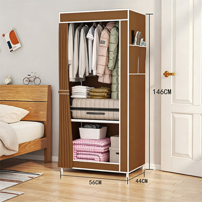 🏠Portable Wardrobe with 3 Drawers – Create A Clutter-Free Bedroom With Smart Storage Space
