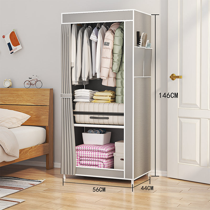 🏠Portable Wardrobe with 3 Drawers – Create A Clutter-Free Bedroom With Smart Storage Space