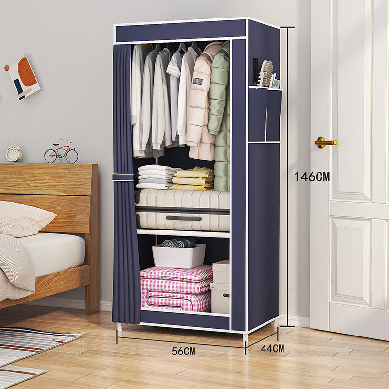 🏠Portable Wardrobe with 3 Drawers – Create A Clutter-Free Bedroom With Smart Storage Space