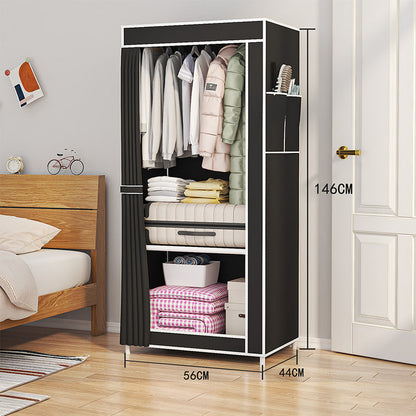 🏠Portable Wardrobe with 3 Drawers – Create A Clutter-Free Bedroom With Smart Storage Space