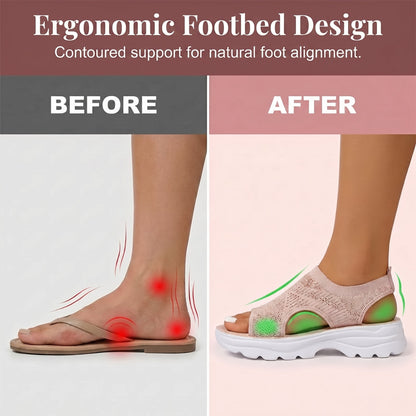 👡🔥 Women's Breathable Mesh Platform Sandals – Lightweight, Breathable, and Comfortable ✨